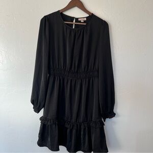Knox Rose Black Long Sleeve Dress